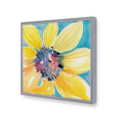 [Color:Polished Chrome], Picture of art in a Polished Chrome frame of the corner