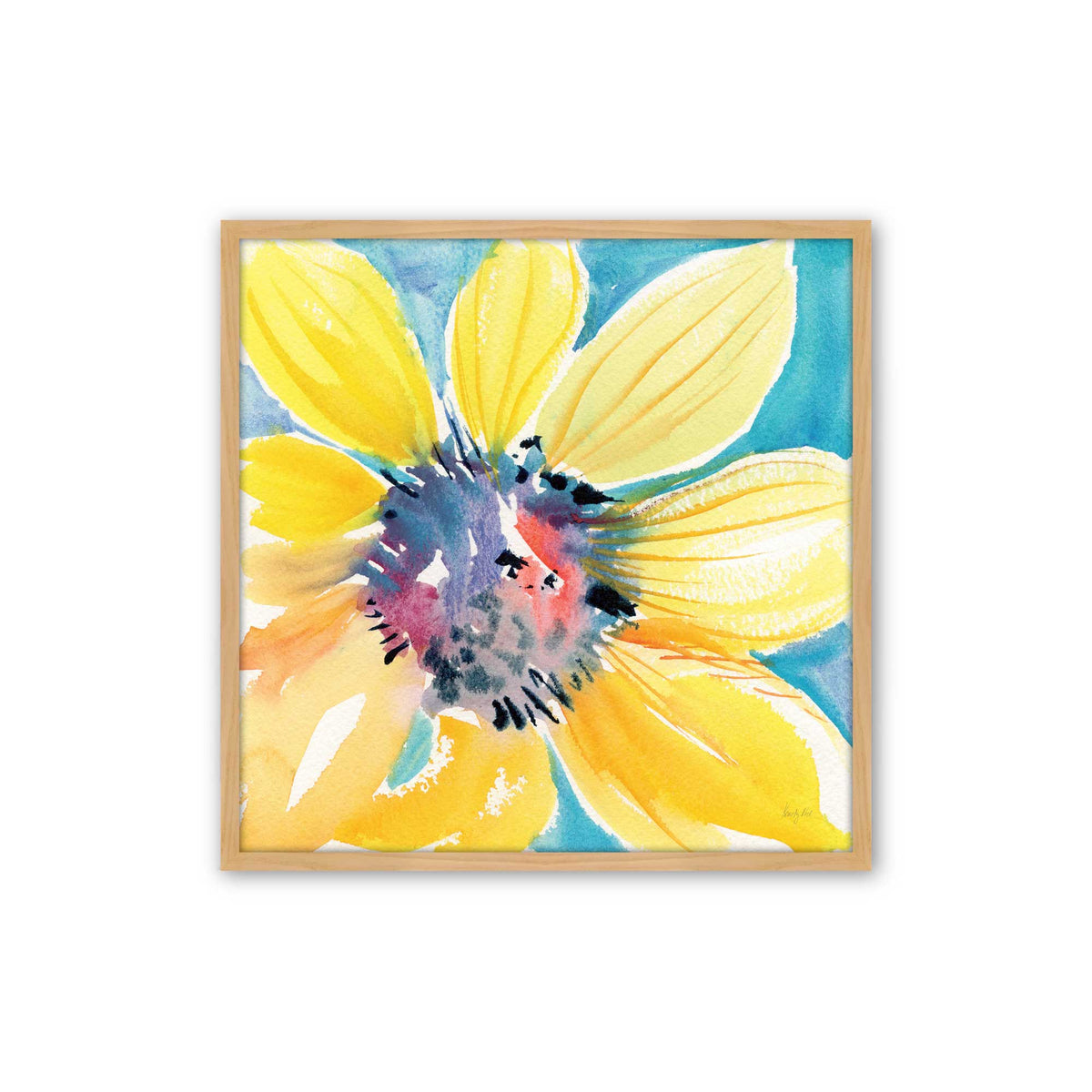 [Color:American Maple], Picture of art in an American Maple frame