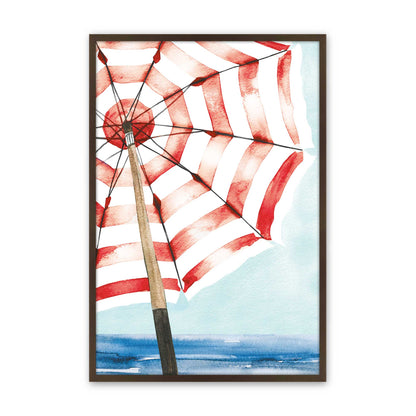 [Color:Brown], Picture of art in a Brown frame