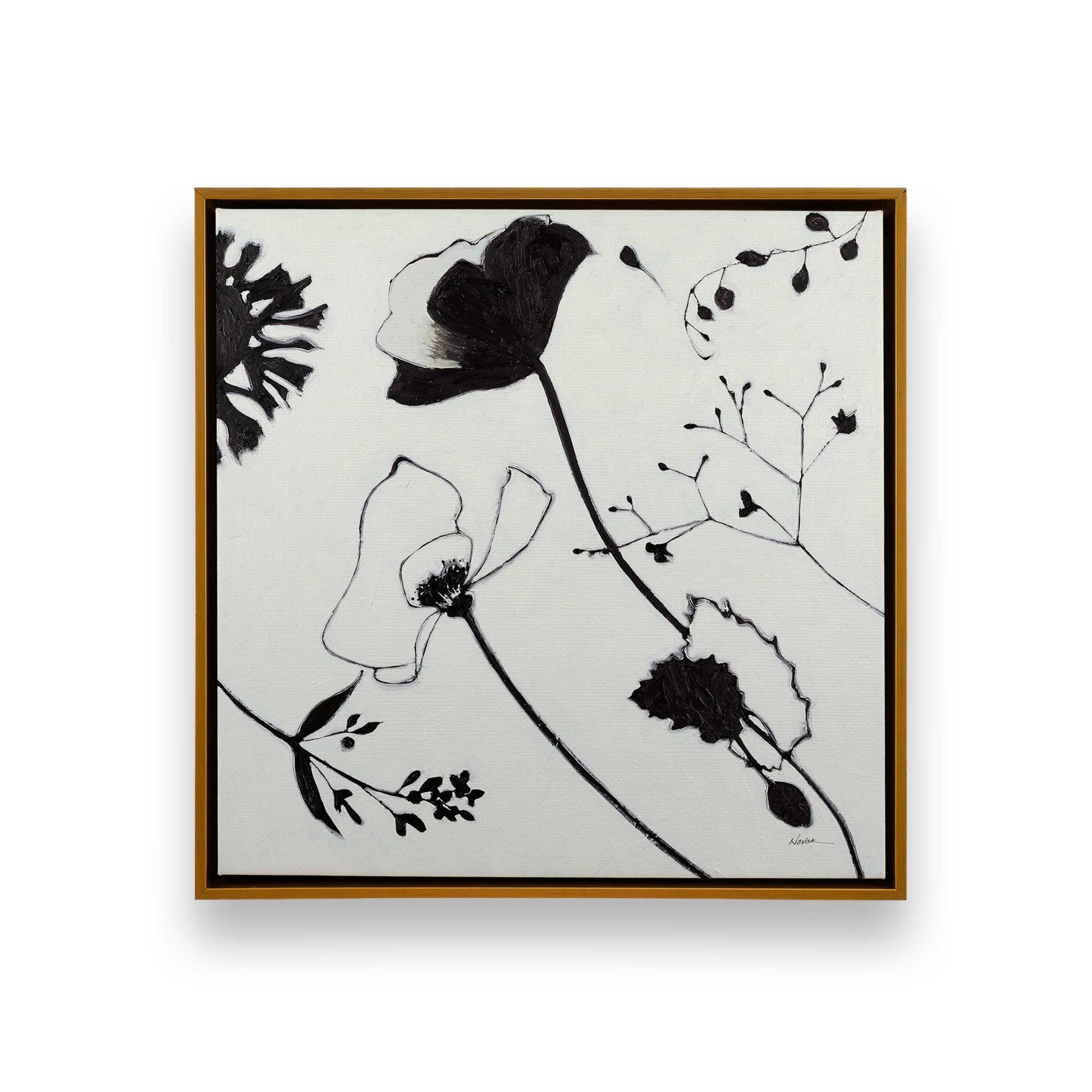 [Color:Polished Gold], Picture of art in a Polished Gold frame