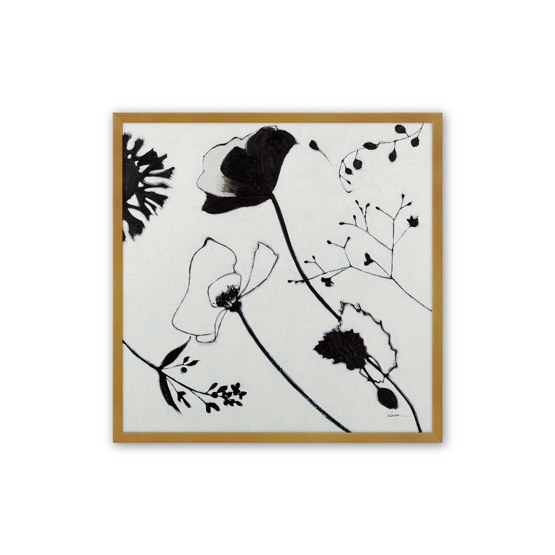 [Color:Polished Gold], Picture of art in a Polished Gold frame