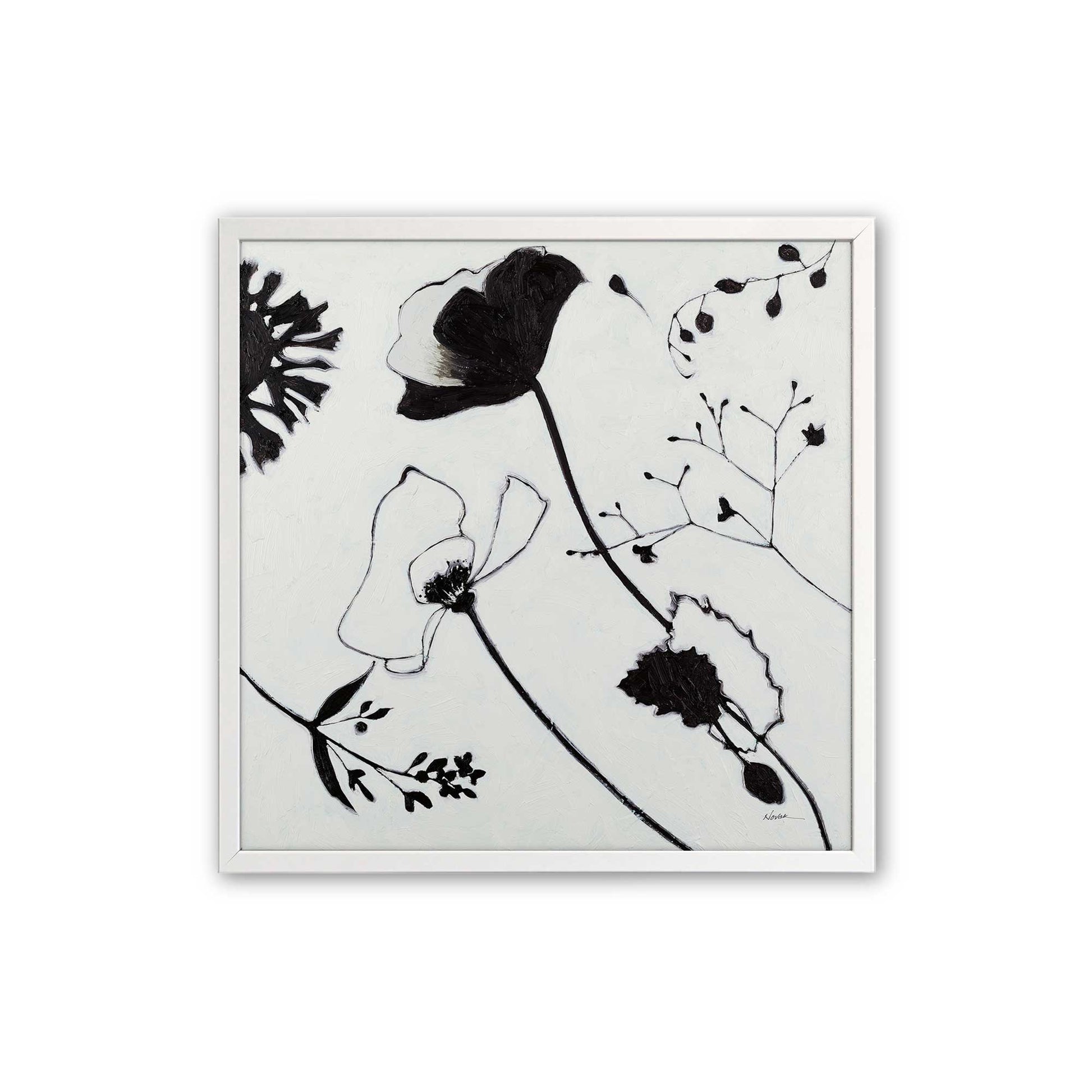 [Color:Opaque White], Picture of art in a Opaque White frame