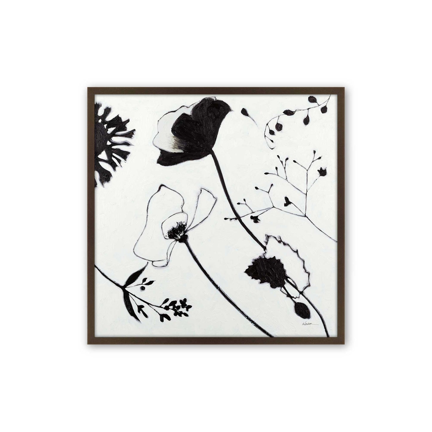 [Color:Espresso], Picture of art in a Espresso frame