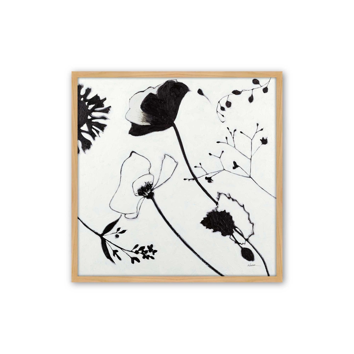 [Color:American Maple], Picture of art in a American Maple frame