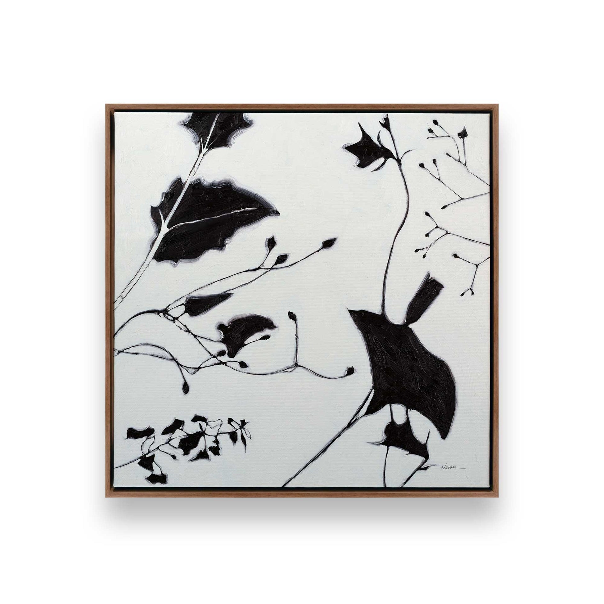 [Color:Walnut], Picture of art in a Walnut frame