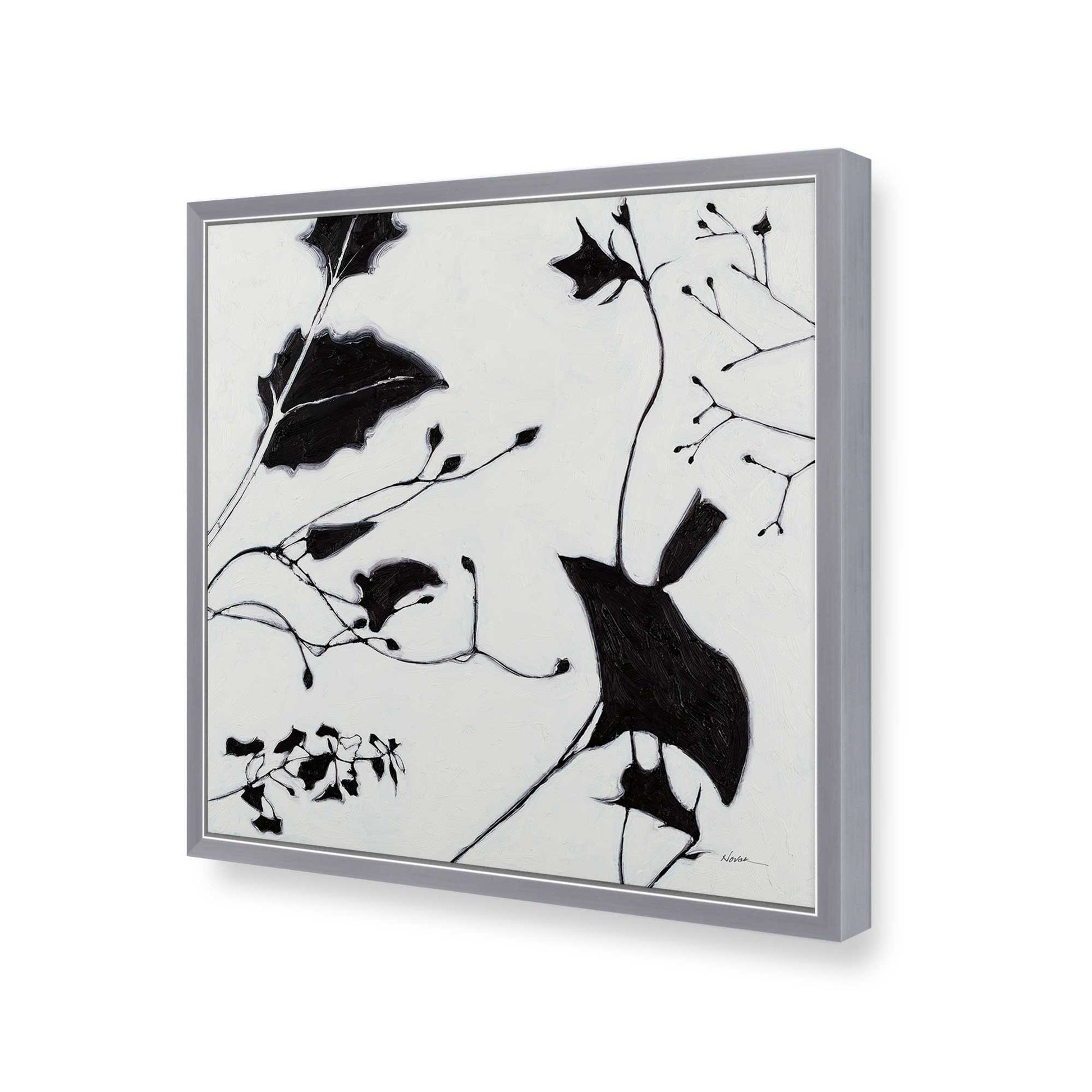 [Color:Polished Chrome], Picture of art in a Polished Chrome frame of the corner