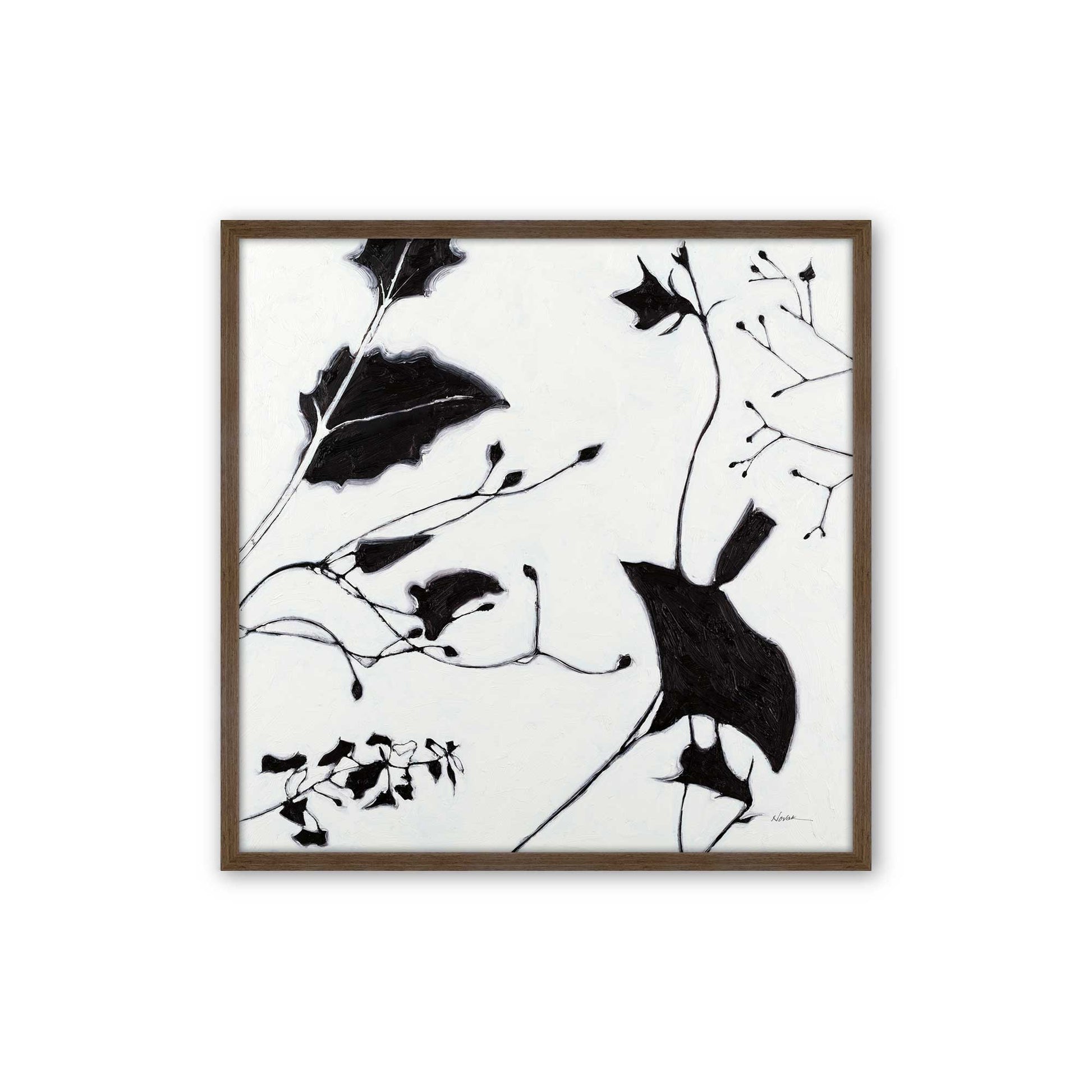 [Color:Walnut], Picture of art in a Walnut frame
