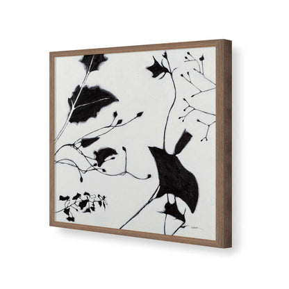[Color:Walnut], Picture of art in a Walnut frame of the corner