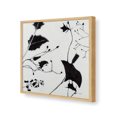 [Color:American Maple], Picture of art in a American Maple frame of the corner