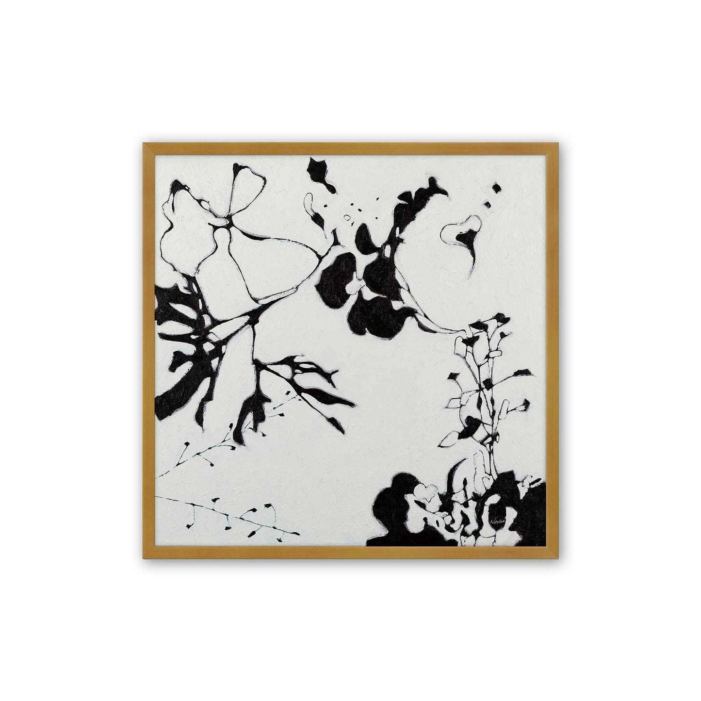[Color:Polished Gold], Picture of art in a Polished Gold frame
