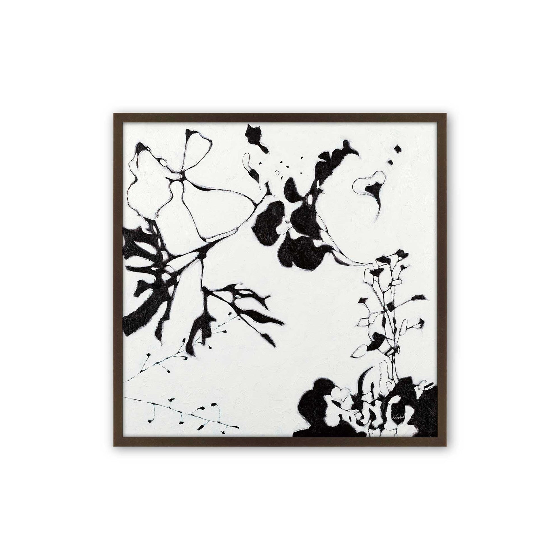 [Color:Espresso], Picture of art in a Espresso frame