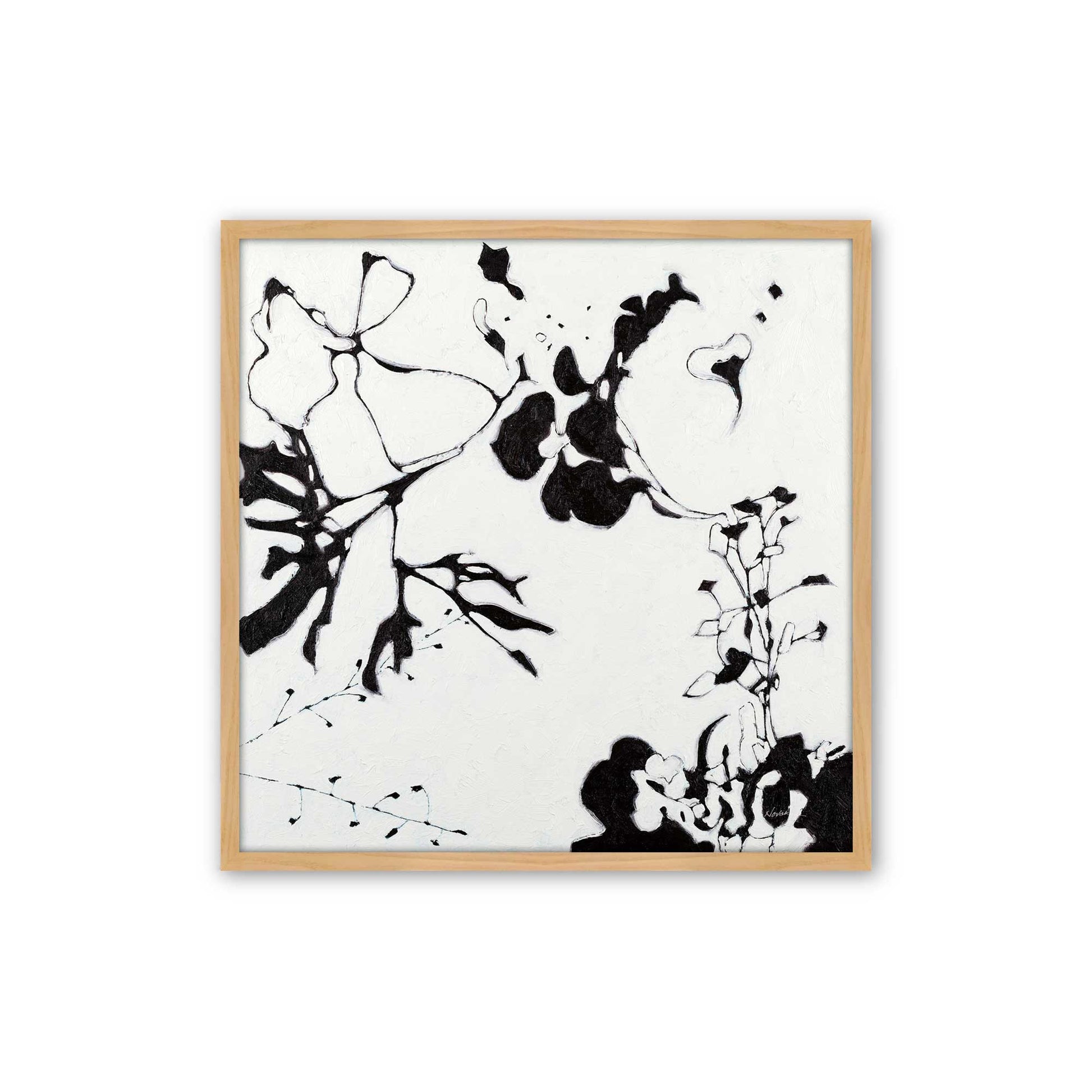 [Color:American Maple], Picture of art in a American Maple frame