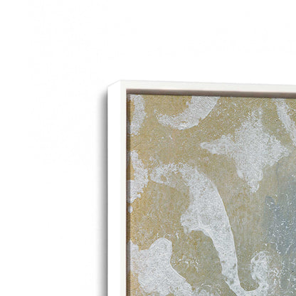 [Color:Opaque White], Picture of art in a White frame at an angle