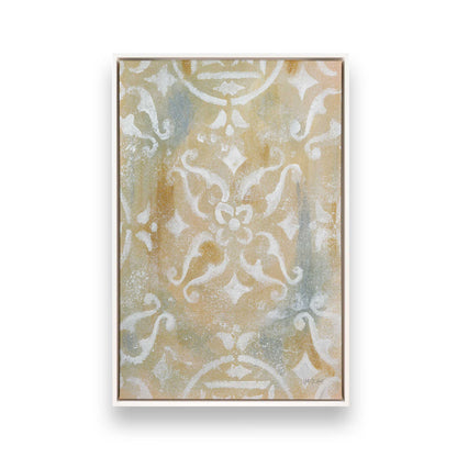 [Color:Opaque White], Picture of art in a White frame