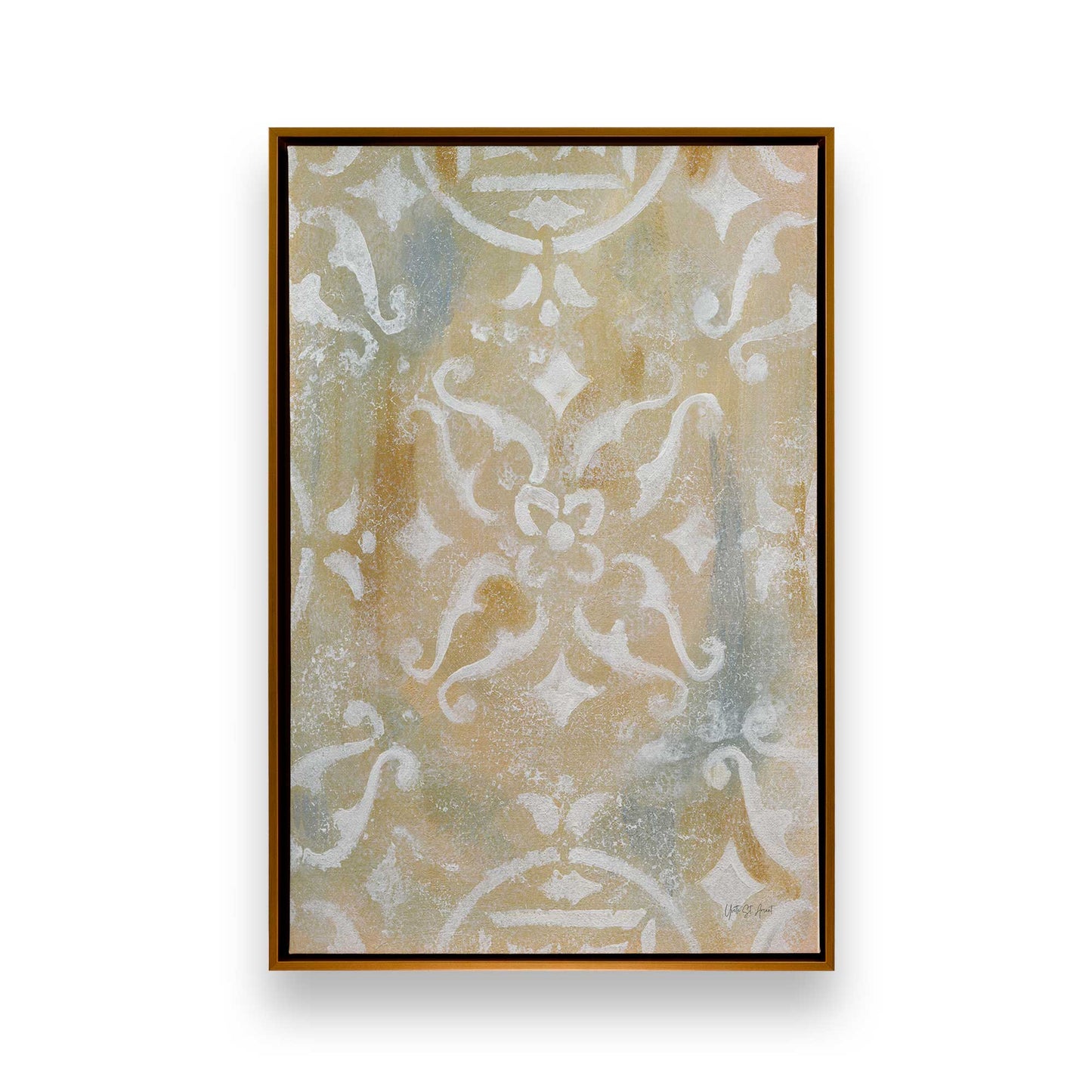 [Color:Polished Gold], Picture of art in a Polished Gold frame