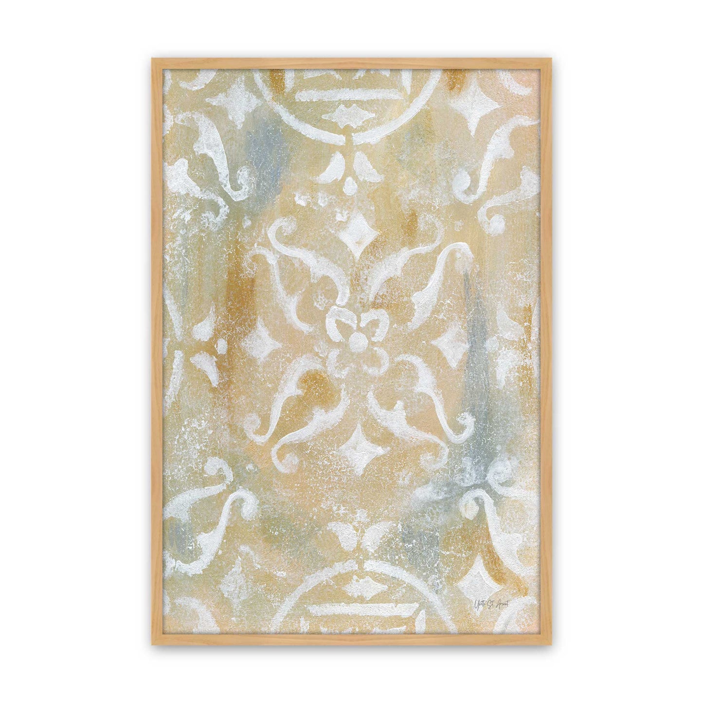 [Color:American Maple], Picture of art in a American Maple frame