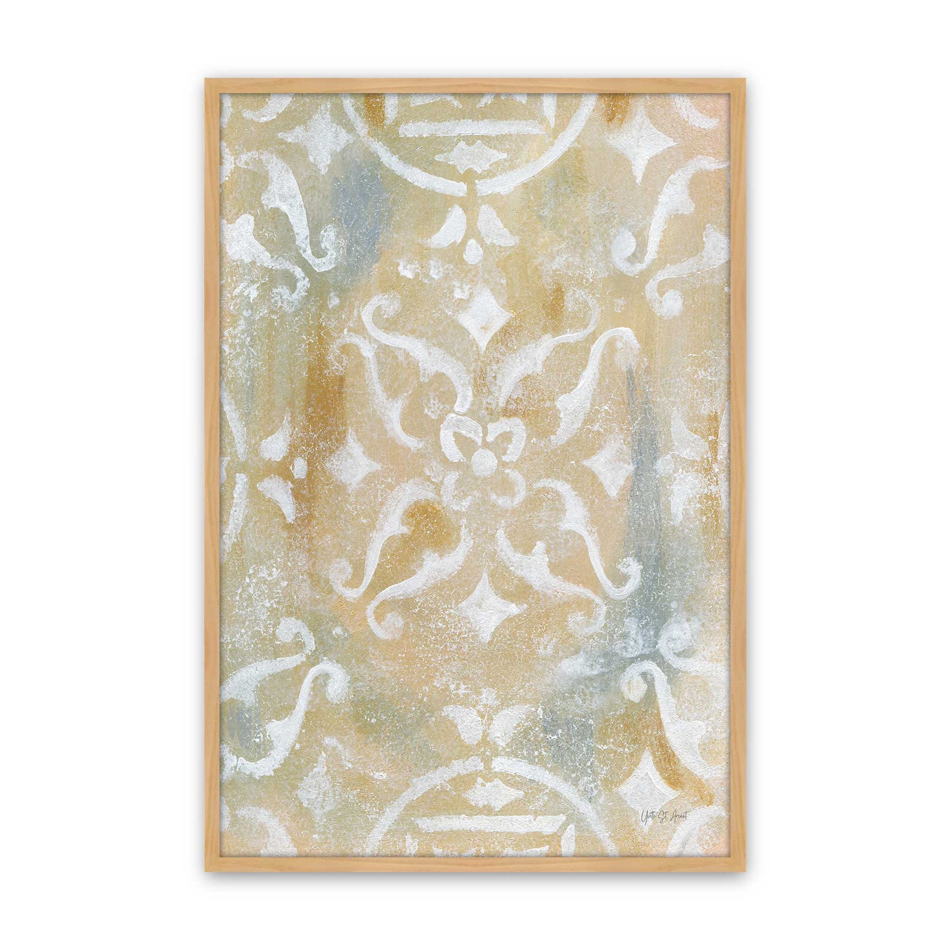 [Color:American Maple], Picture of art in a American Maple frame