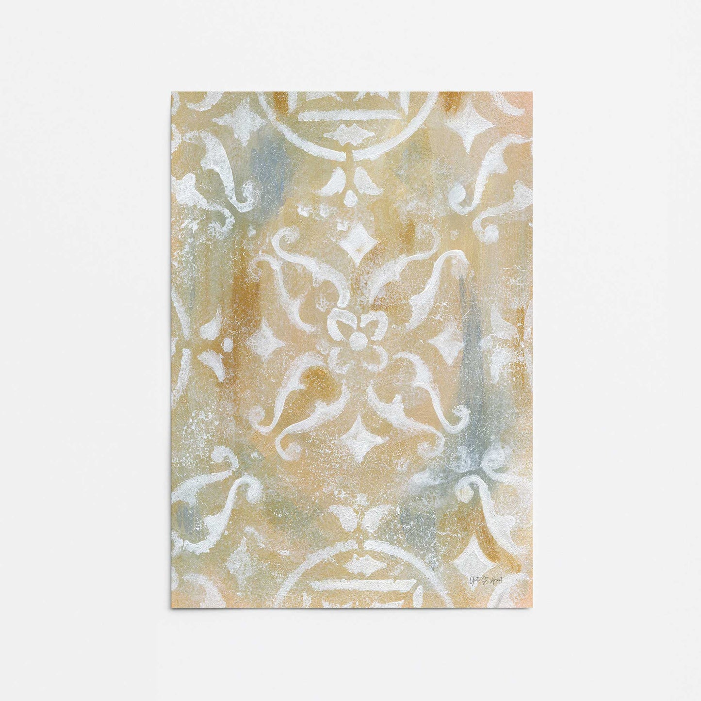 [Color:Rolled Print], Picture of close up of art