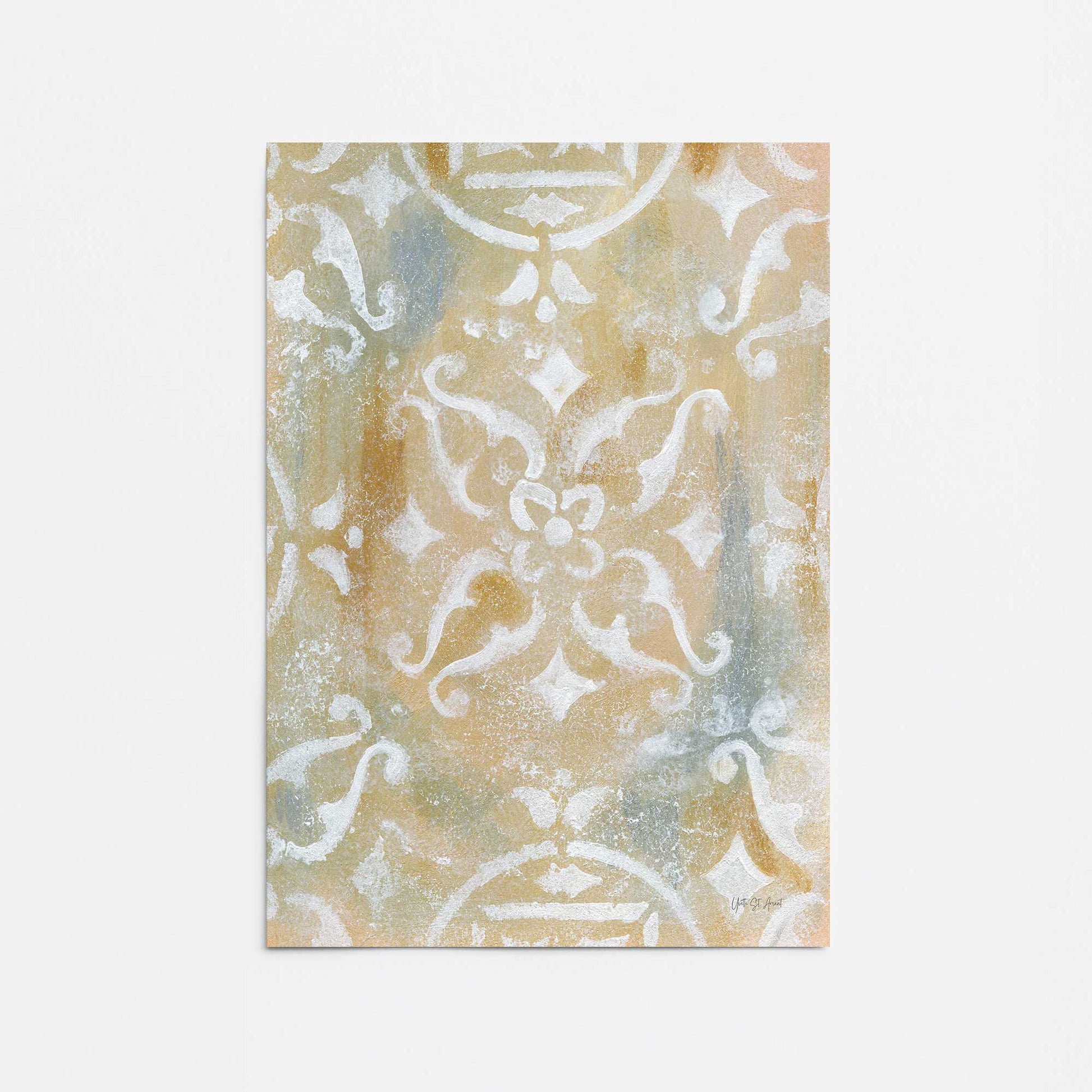 [Color:Rolled Print], Picture of close up of art