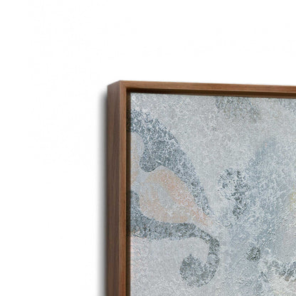 [Color:Walnut], Picture of art in a Walnut frame at an angle