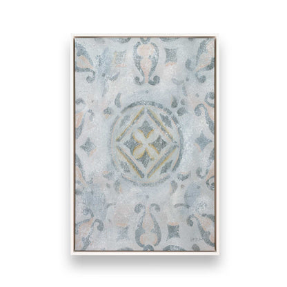 [Color:Opaque White], Picture of art in a White frame