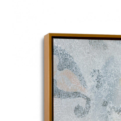 [Color:Polished Gold], Picture of art in a Polished Gold frame at an angle