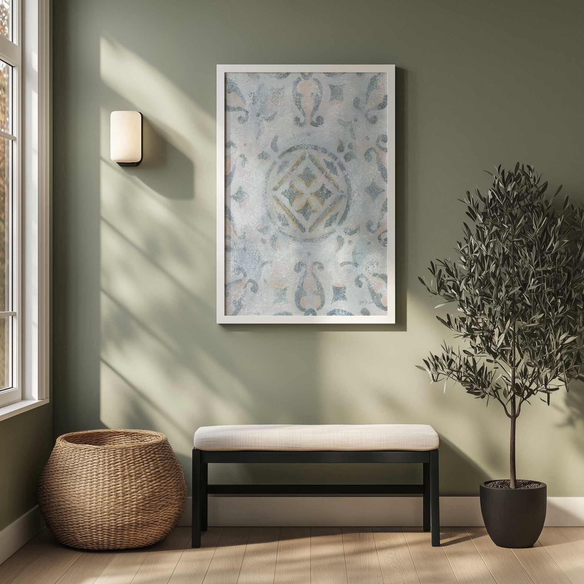 Picture of art in a room