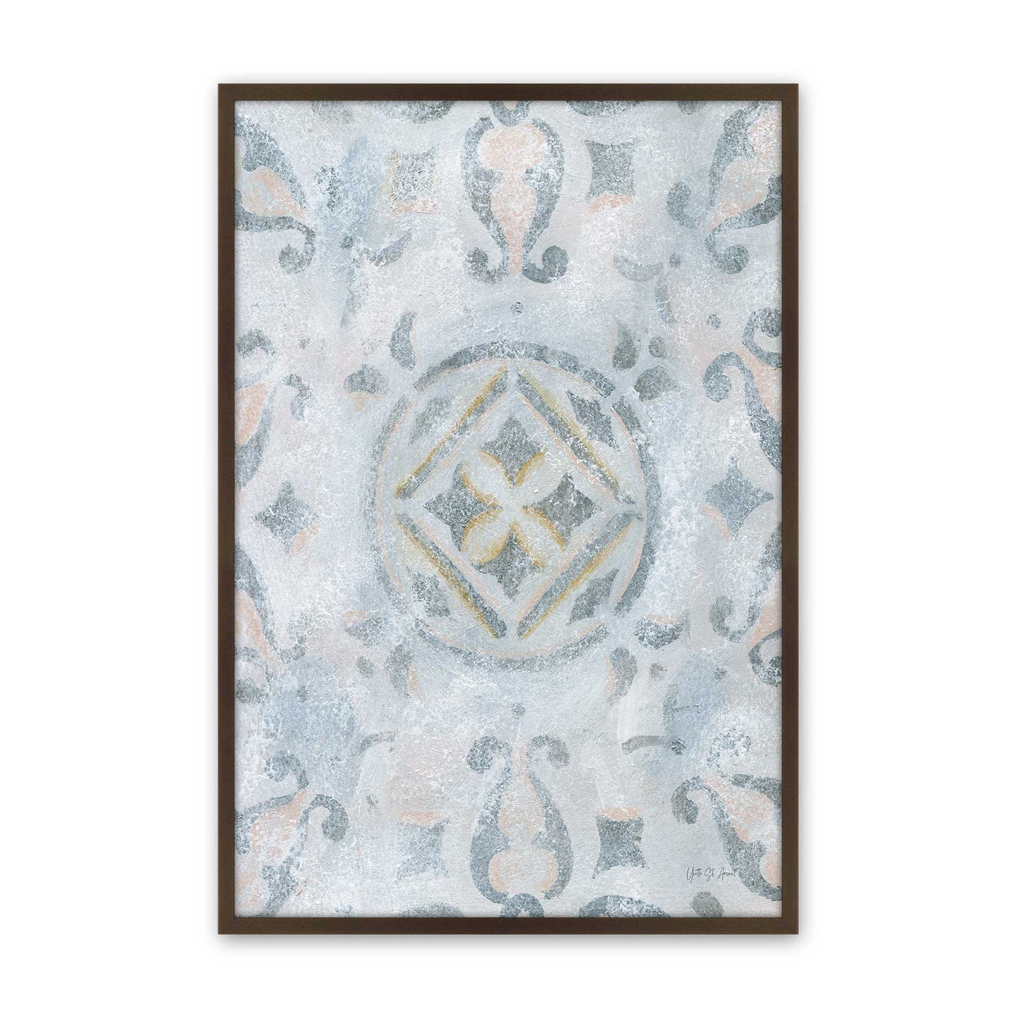 [Color:Belvinder Brown], Picture of art in a Belvinder Brown frame