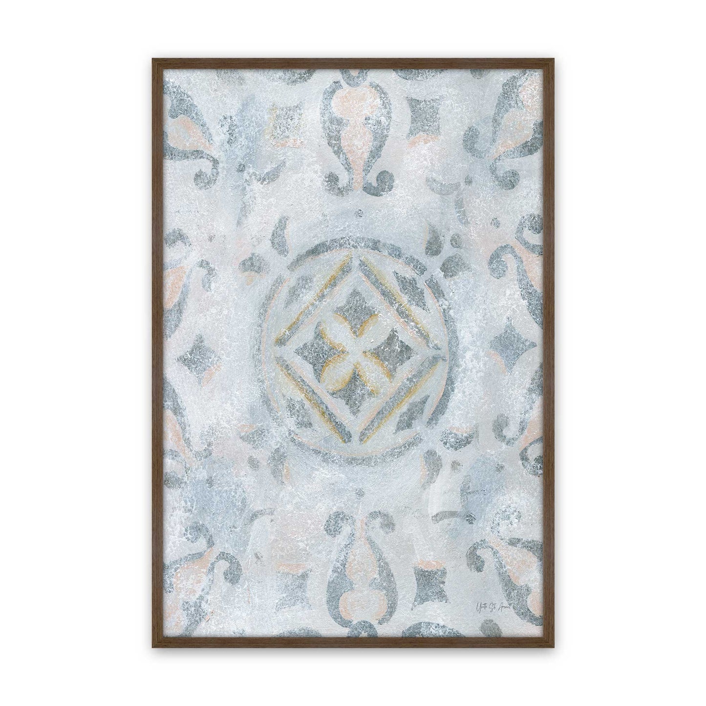 [Color:Walnut], Picture of art in a Walnut frame