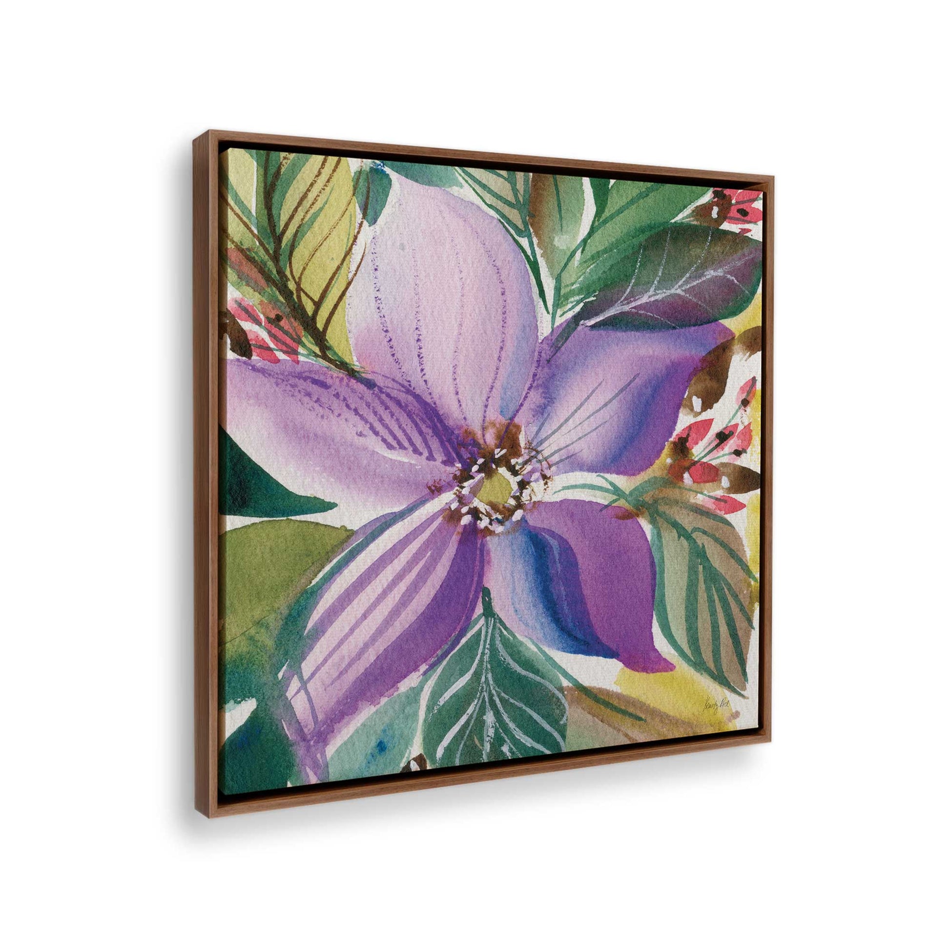 [Color:Walnut], Picture of the corner of the art