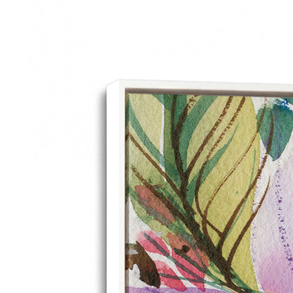 [Color:Opaque White], Picture of art in a White frame at an angle