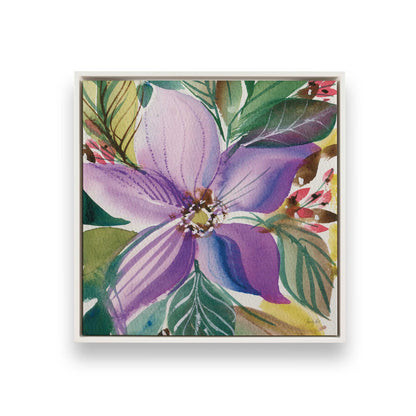 [Color:Opaque White], Picture of art in a White frame