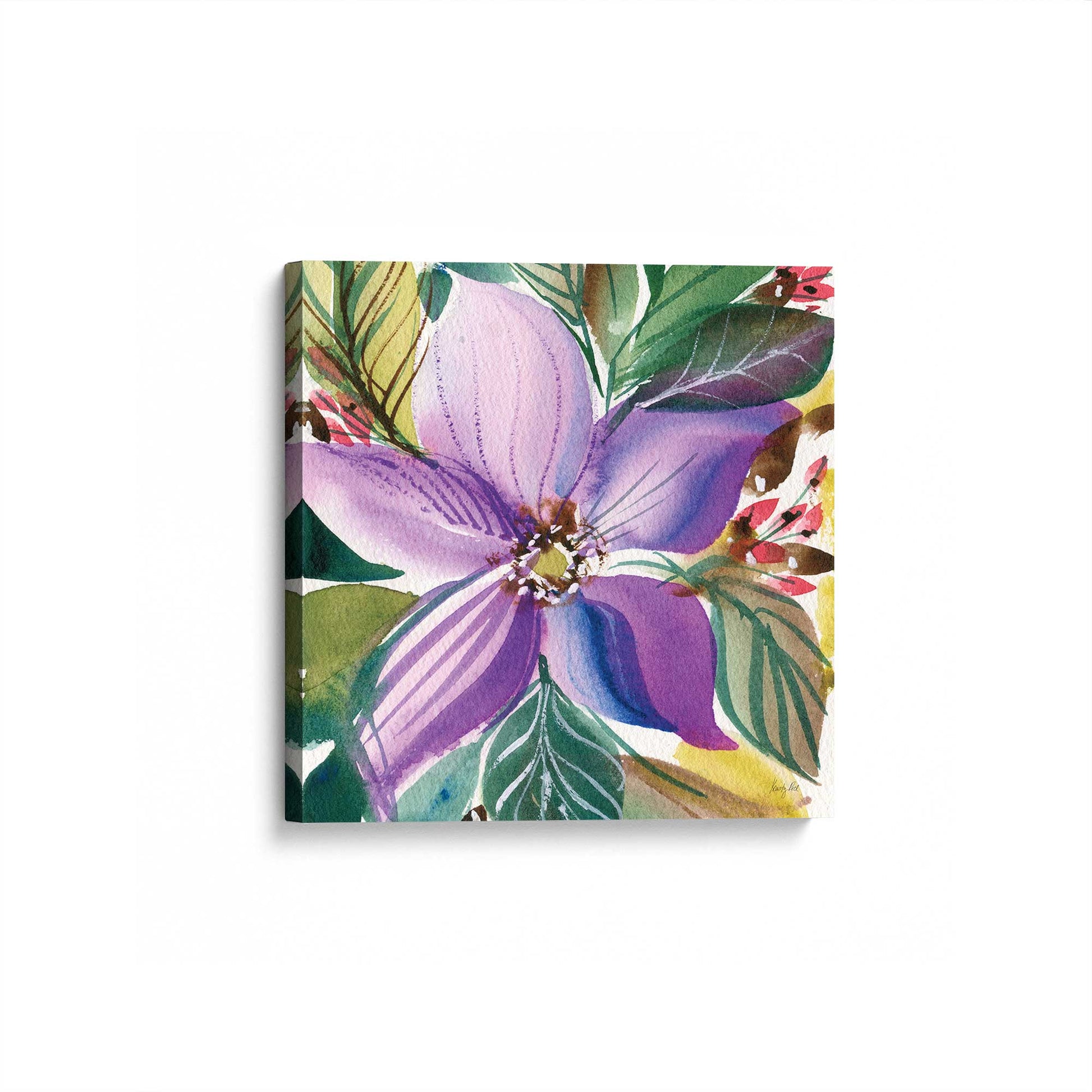 [Color:Stretched Canvas], Picture of art at an angle