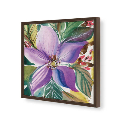 [Color:Espresso], Picture of art in a Espresso frame of the corner