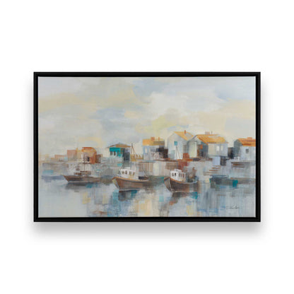 [Color:Satin Black], Picture of art in a Satin Black frame