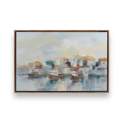 [Color:Walnut], Picture of art in a Walnut frame