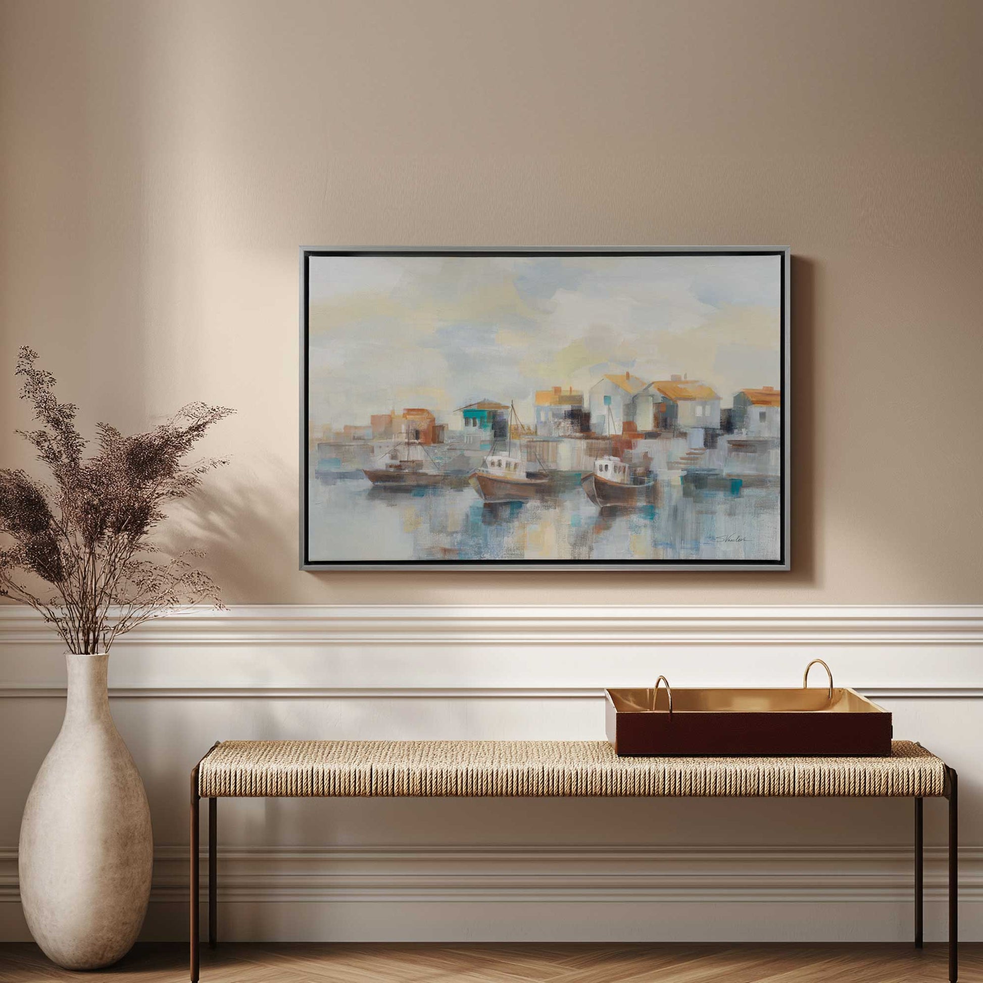 Picture of art in a room