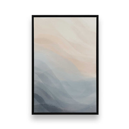 [Color:Satin Black], Picture of art in a Satin Black frame