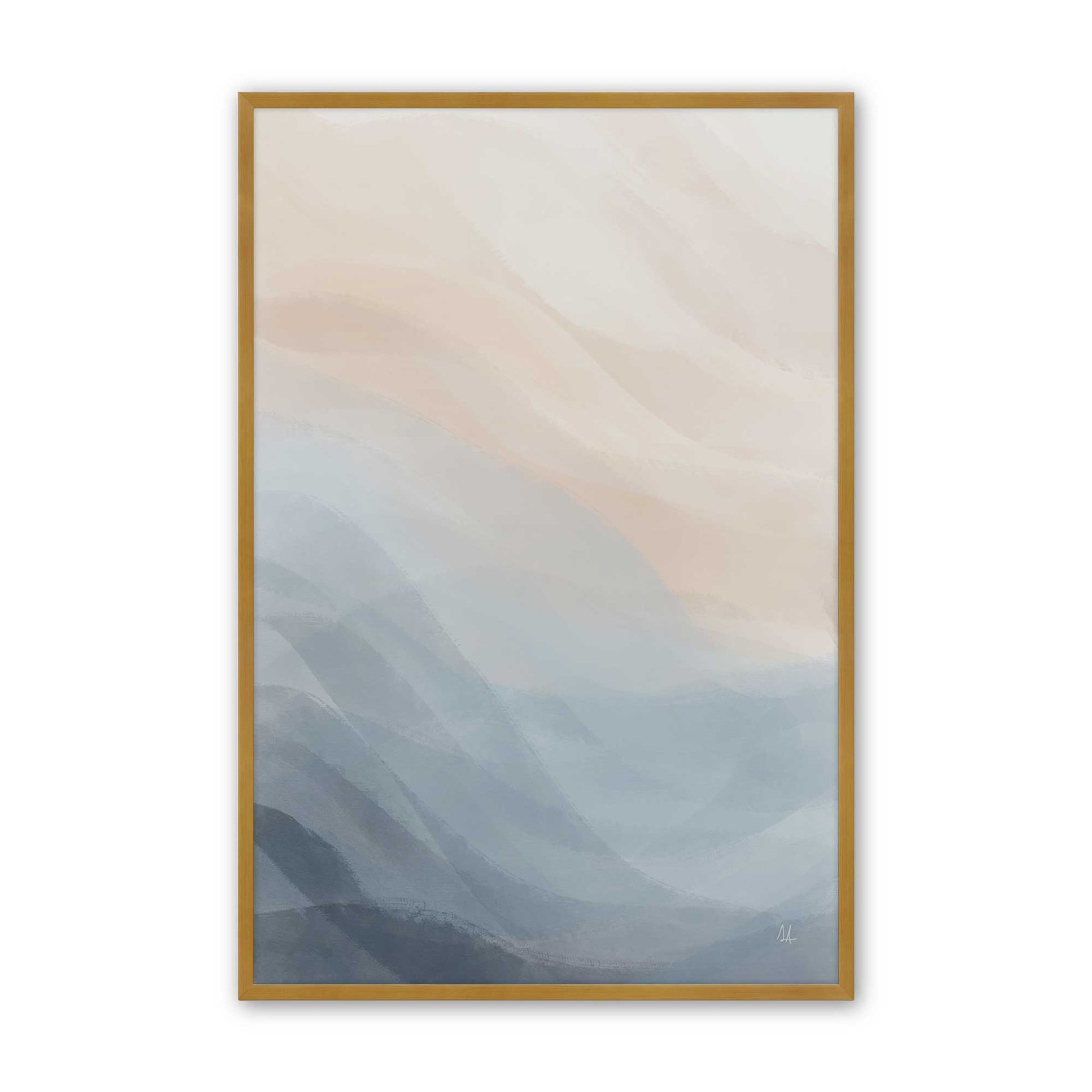 [Color:Polished Gold], Picture of art in a Polished Gold frame