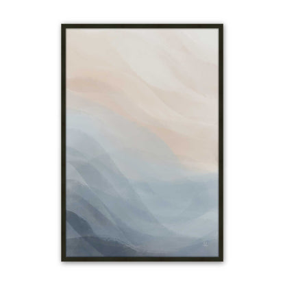 [Color:Satin Black], Picture of art in a Satin Black frame