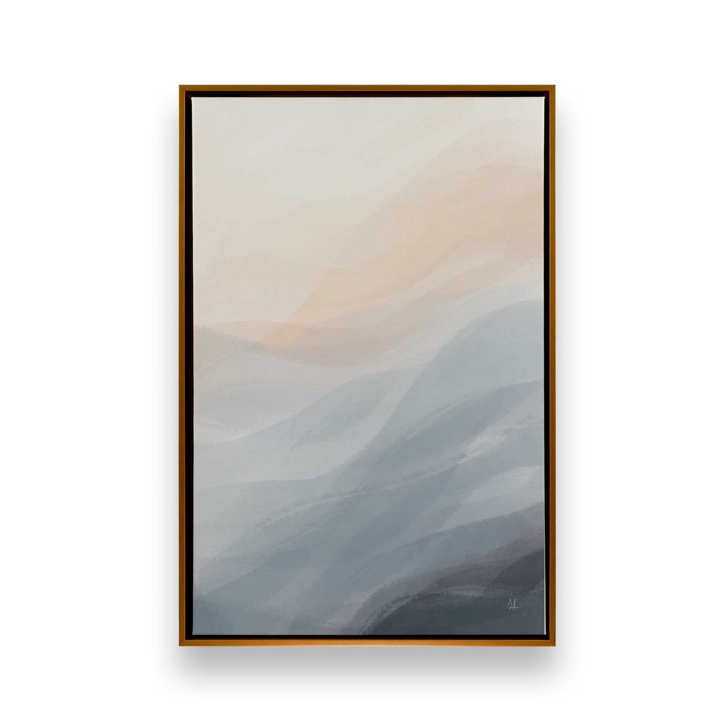[Color:Polished Gold], Picture of art in a Polished Gold frame
