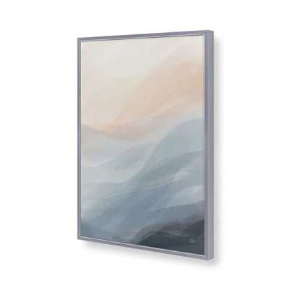 [Color:Polished Chrome], Picture of art in a Polished Chrome frame of the corner