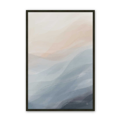 [Color:Satin Black], Picture of art in a Satin Black frame
