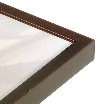 [Color:Belvinder Brown], Picture of art in a Belvinder Brown frame at an angle
