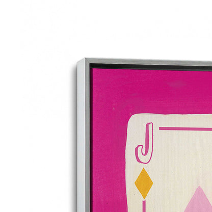 [Color:Polished Chrome], Picture of art in a Polished Chrome frame at an angle