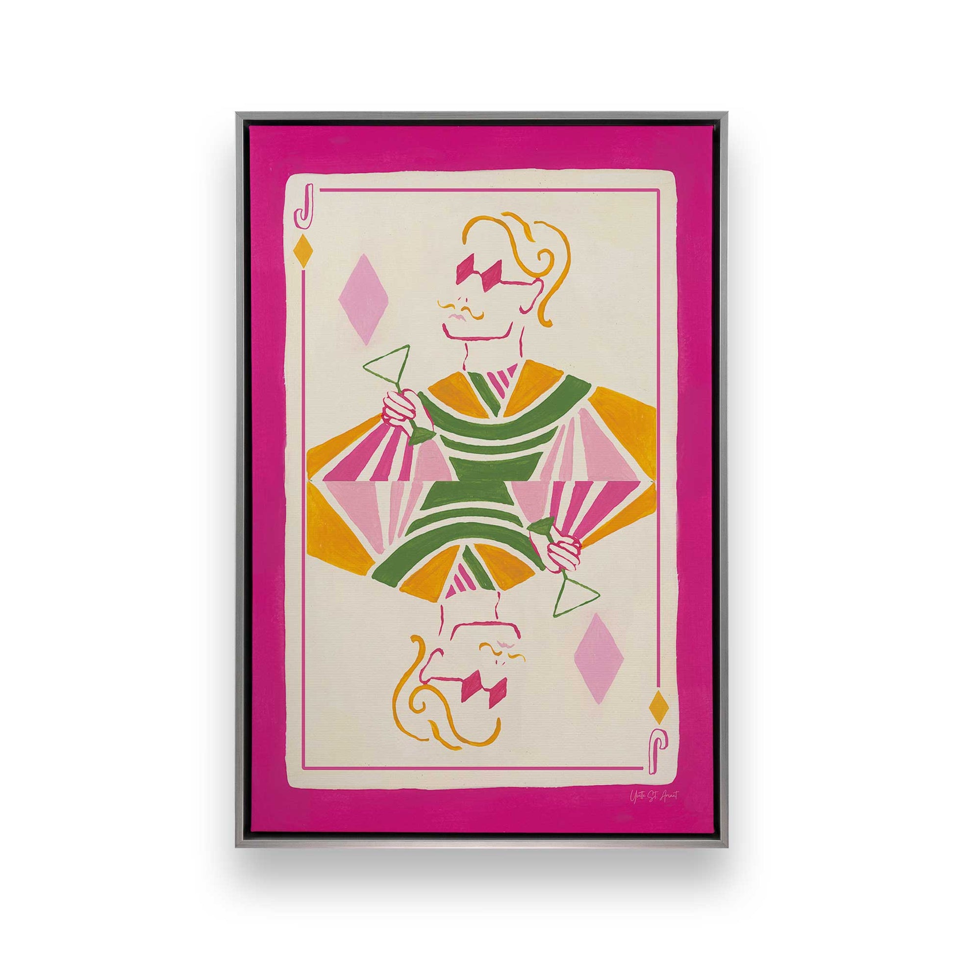 [Color:Polished Chrome], Picture of art in a Polished Chrome frame