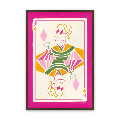 [Color:Brown], Picture of art in a Brown frame