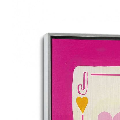 [Color:Polished Chrome], Picture of art in a Polished Chrome frame at an angle