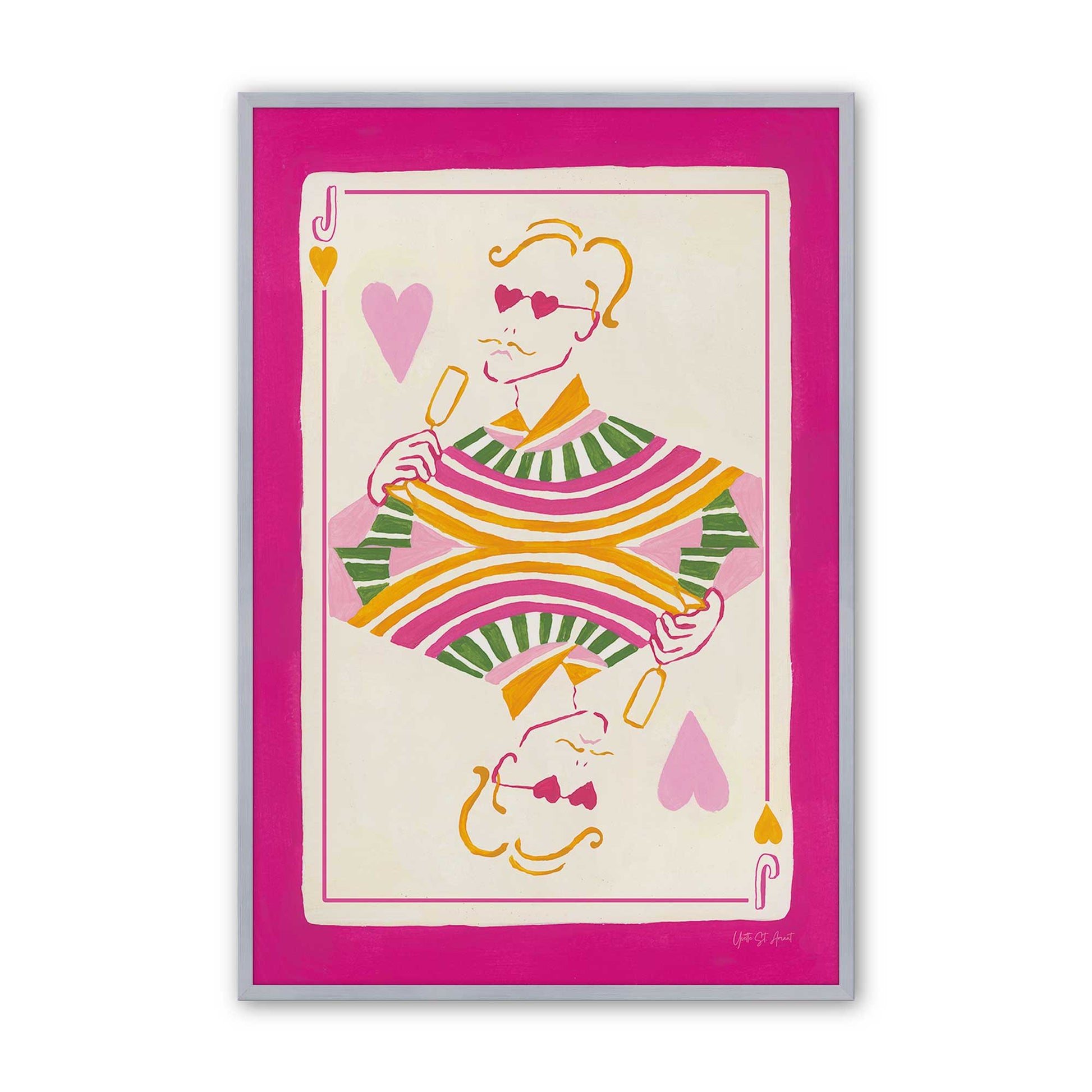 [Color:Polished Chrome], Picture of art in a Polished Chrome frame