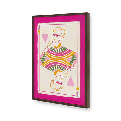 [Color:Belvinder Brown], Picture of art in a Belvinder Brown frame of the corner